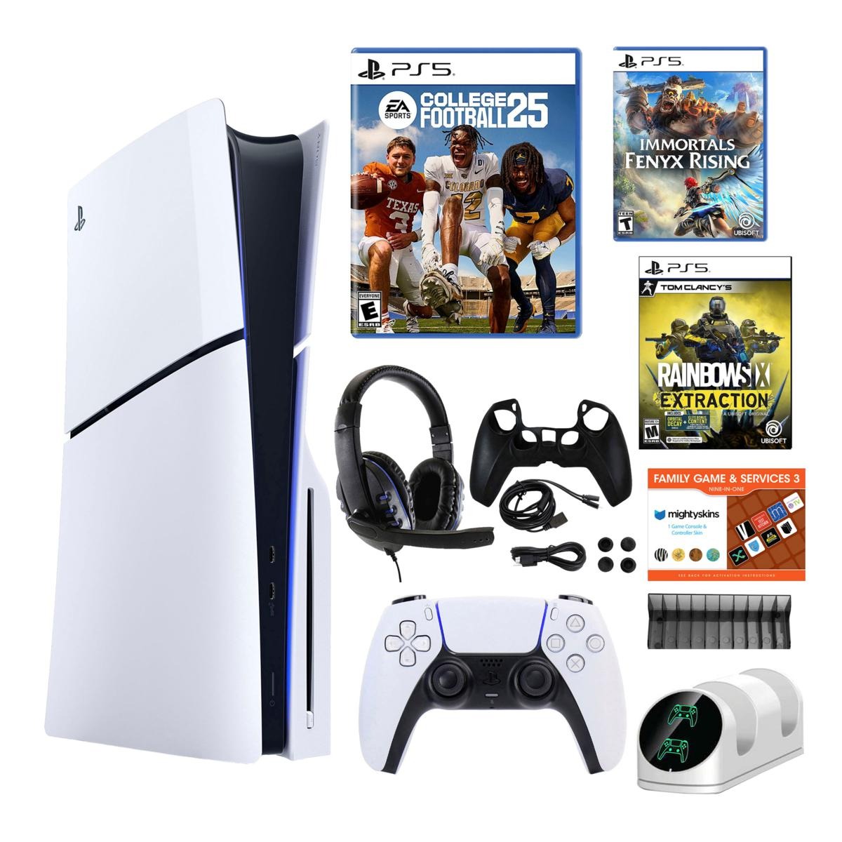 New OEM Brand 5 Disc Edition 825GB Limited Edition PS5 Home Console-white Guangdong China Original Material