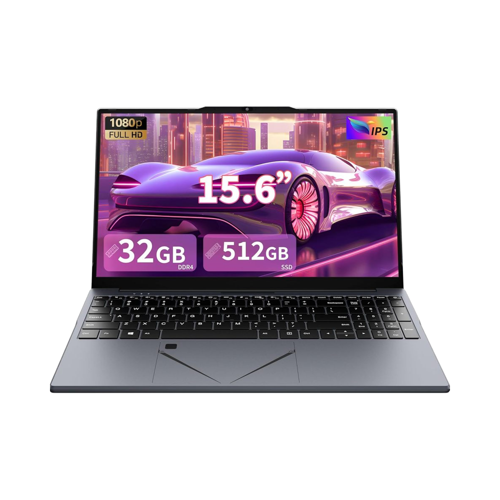 15.6" Gaming Laptop AMD-Ryzen R5 R7 Laptop 32GB DDR4 RAM 512GB NVMe SSD Portable Notebook Laptop