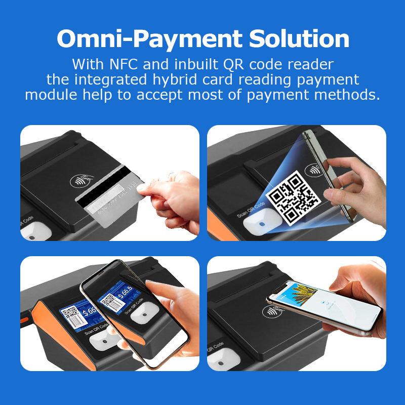 Android 13 Mini Cash Register Point of Sale Systems 11'' Pos Tablet Nfc Supermarket Atm Machine All in 1 Pos Terminal — image 3