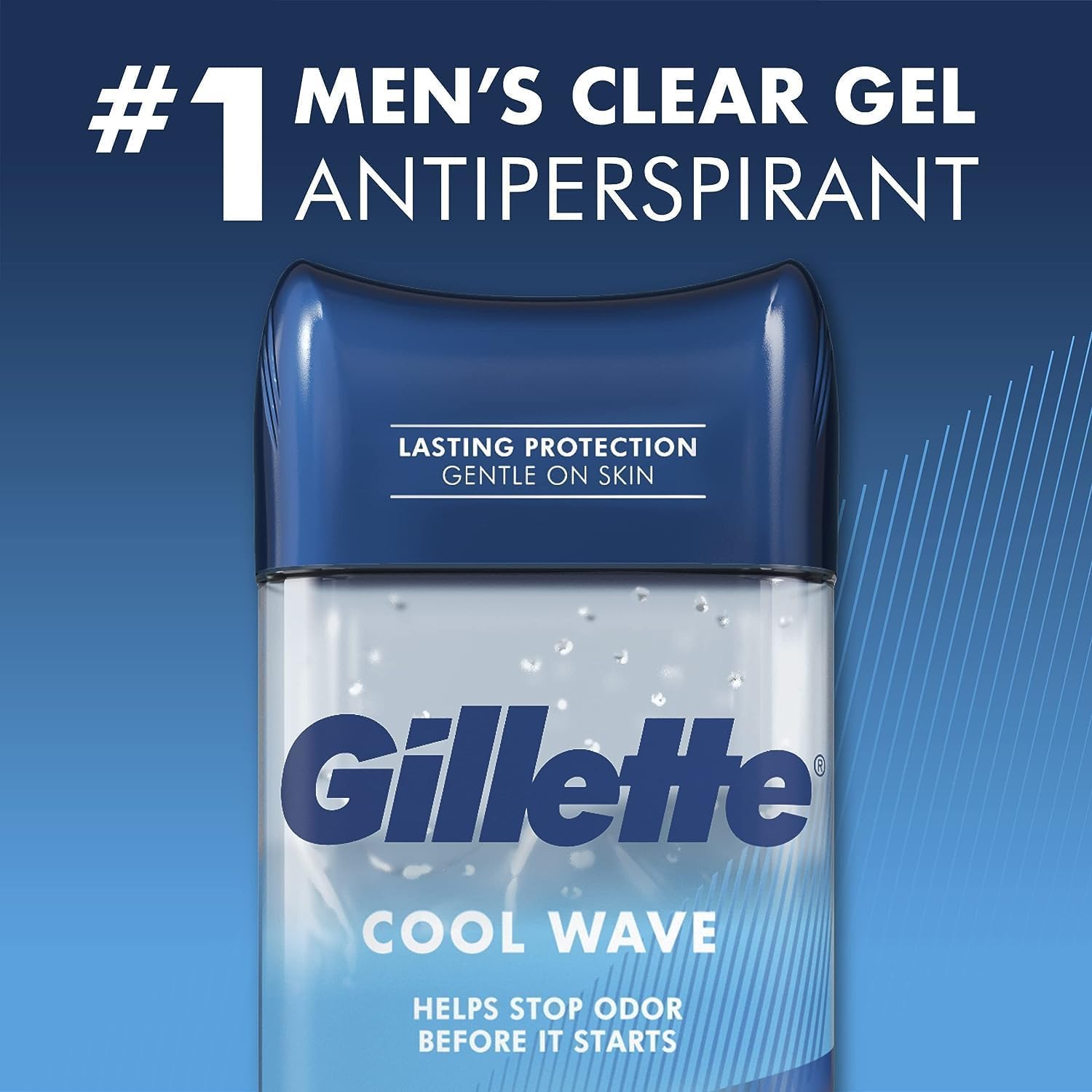 Good Gillette Stick 70ml Cool Wave, designed for effective sweat and odor protection. — image 3