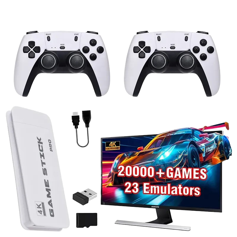 Hot Selling High Quality 4K HD TV Game Console Supports FC GB GBC MD NEOGEO SFC CPS Formats Video Games Included