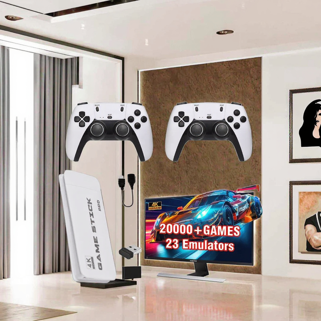 Hot Selling High Quality 4K HD TV Game Console Supports FC GB GBC MD NEOGEO SFC CPS Formats Video Games Included — image 3