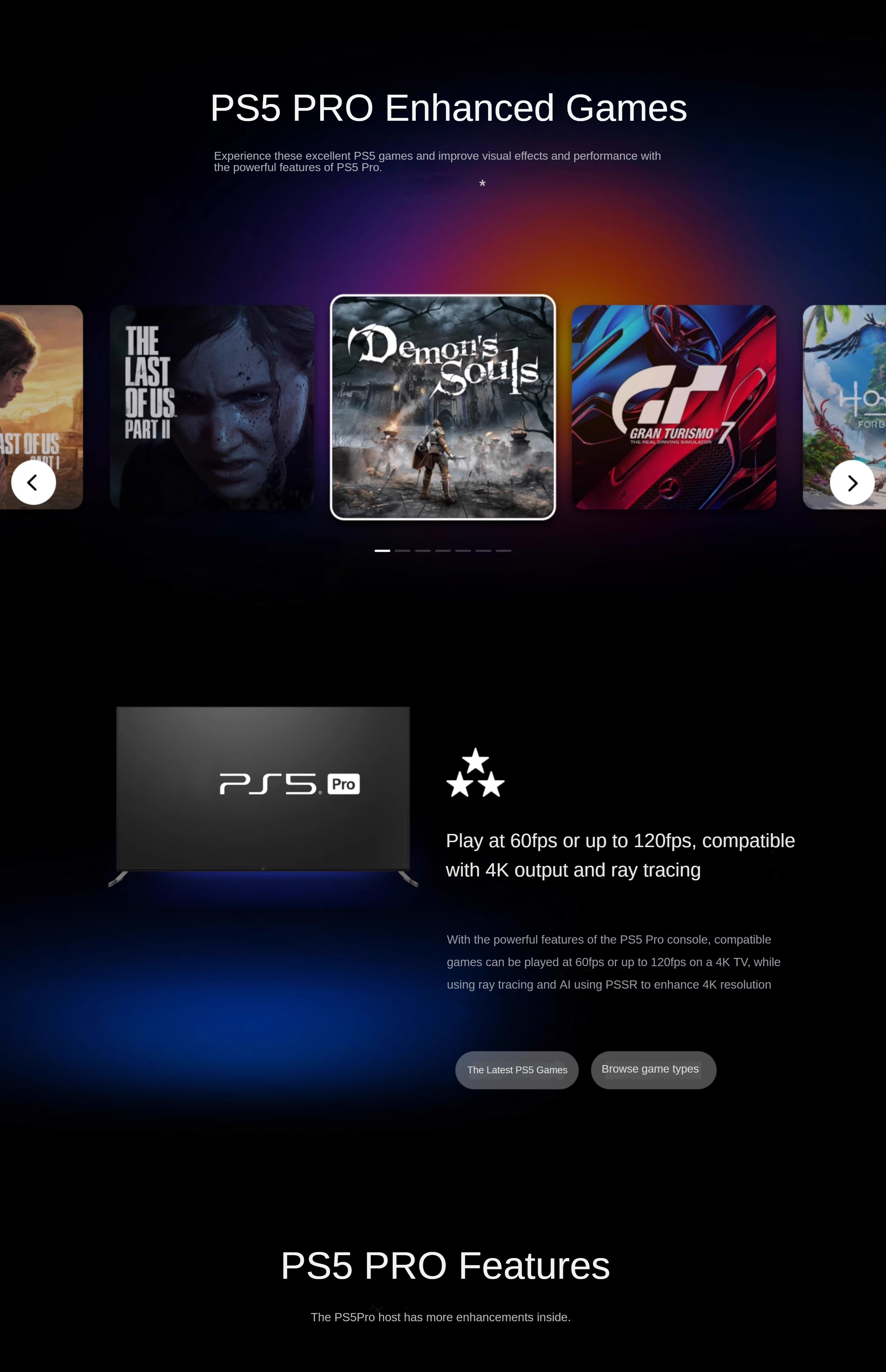 2024 Newest High Performance so Ny Original Play Station 5 Ps5 Pro Console Video Game Host Digital Edition CDROM Version All New — image 4