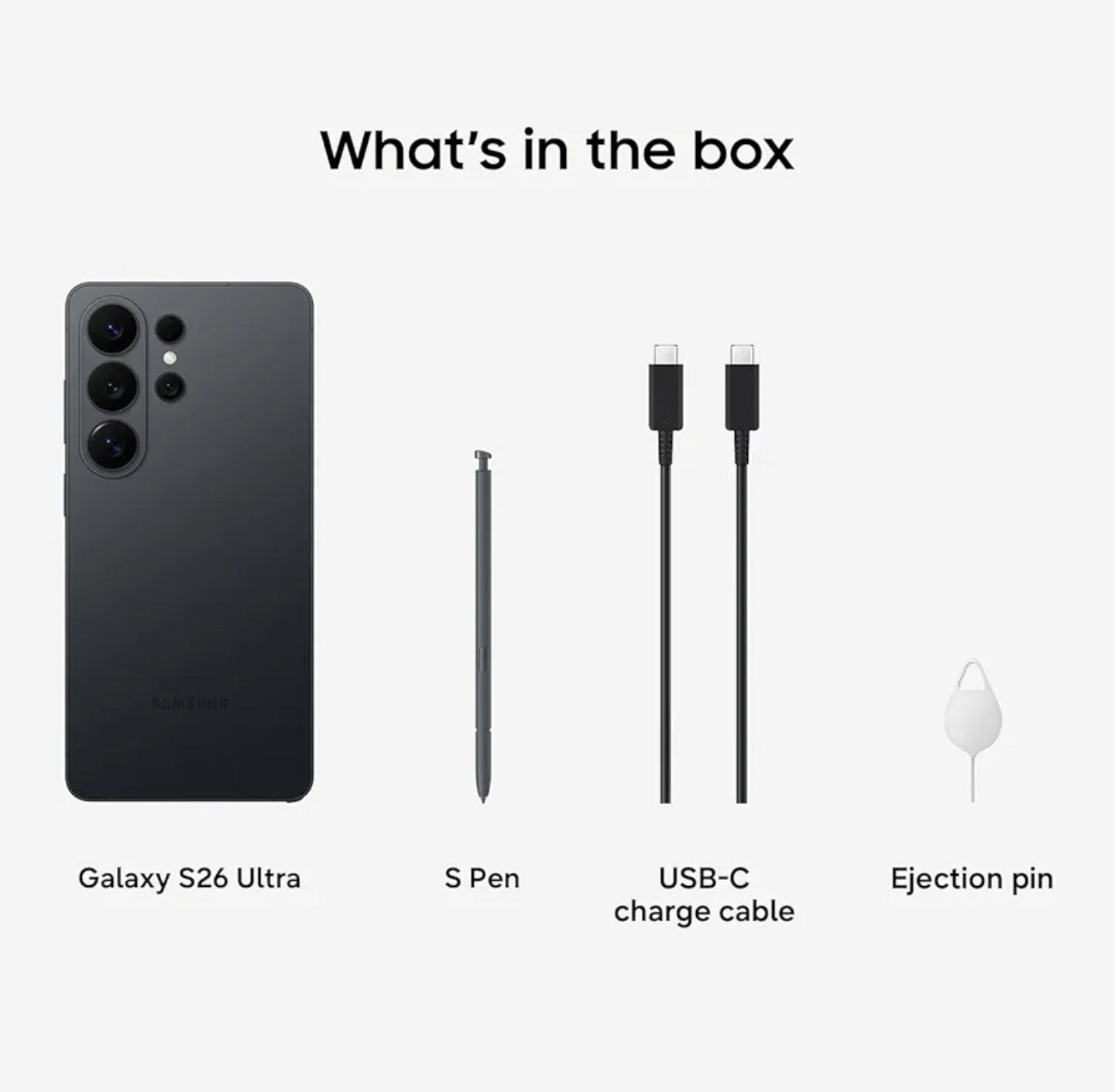 New Sealed Samsung Galaxy S26 Ultra 1TB 16GB RAM Factory Unlocked — image 4