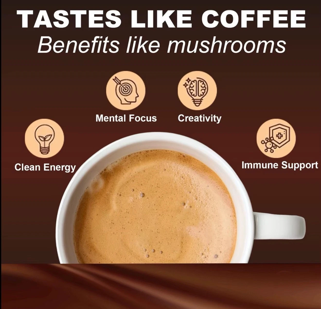 Organic Mushroom & Matcha Coffee 30 Servings Per Pack ( PACK OF 2 ) — image 2