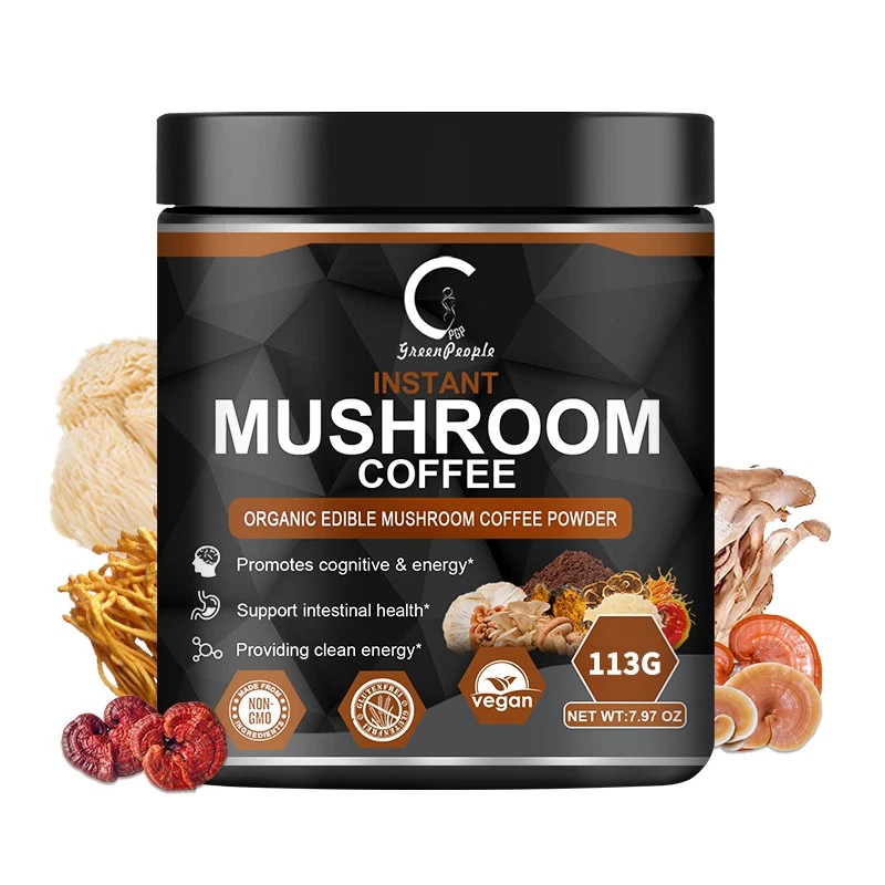 10x Mushroom Complex Supplement, Lions Mane, Reishi, Shiitake, Immune Capsule