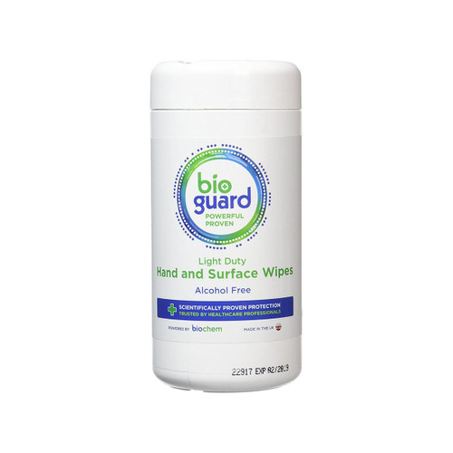 Bioguard 70% Isopropyl Surface Wipes 200 x 220mm	Pack (240 Wipes)