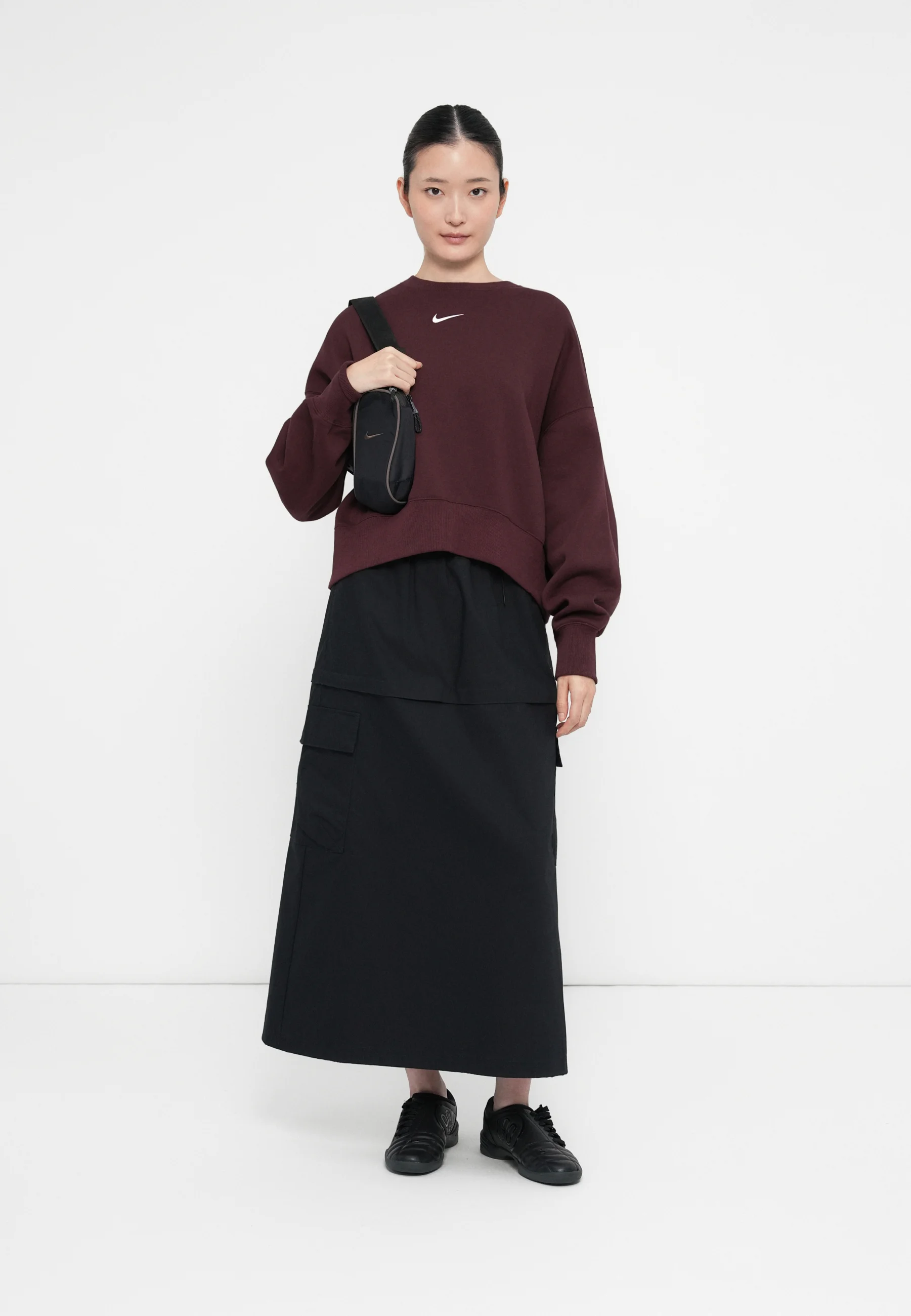 Original Nike Sportswear CREW - Sweatshirt - burgundy crush — image 2