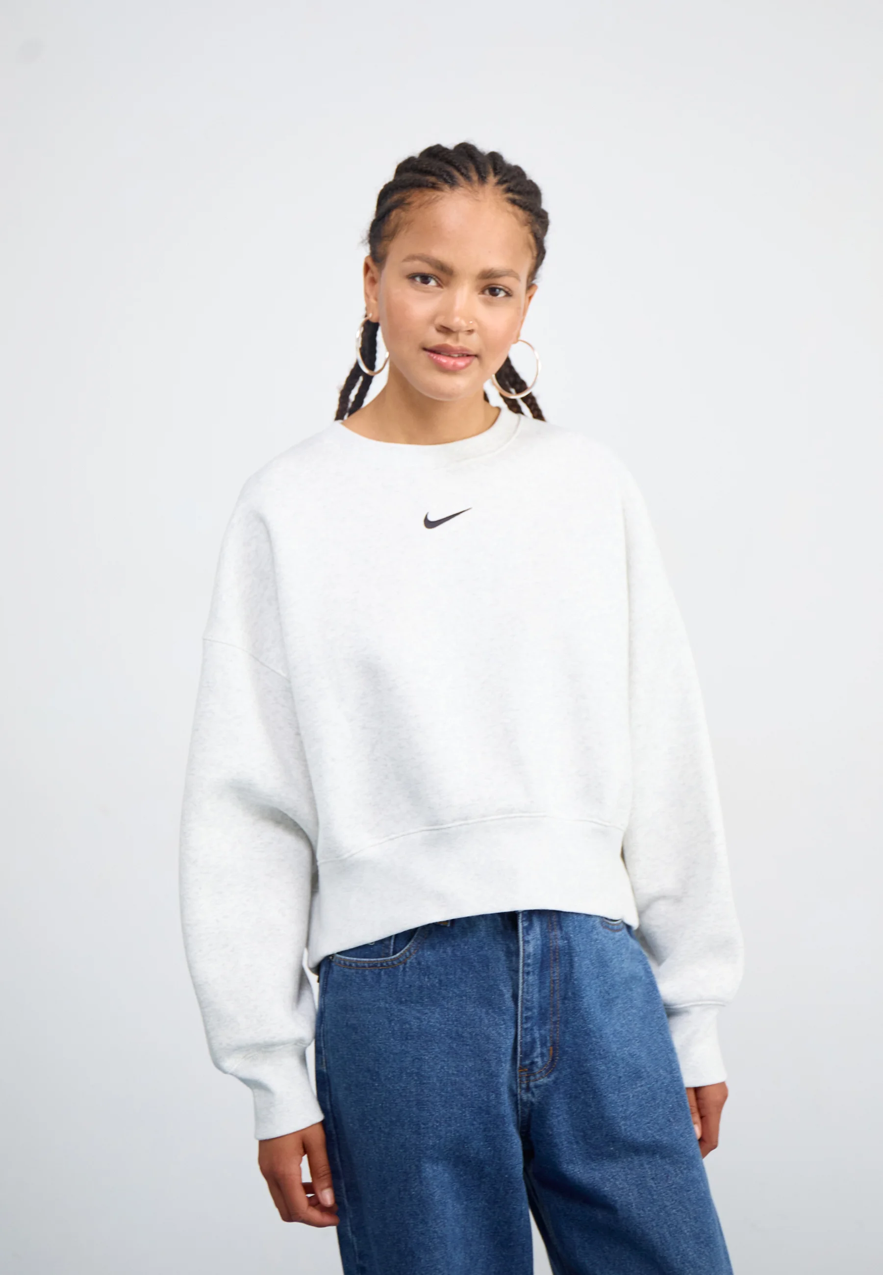 Wholesale Nike Sportswear CREW - Sweatshirt - birch heather/sail
