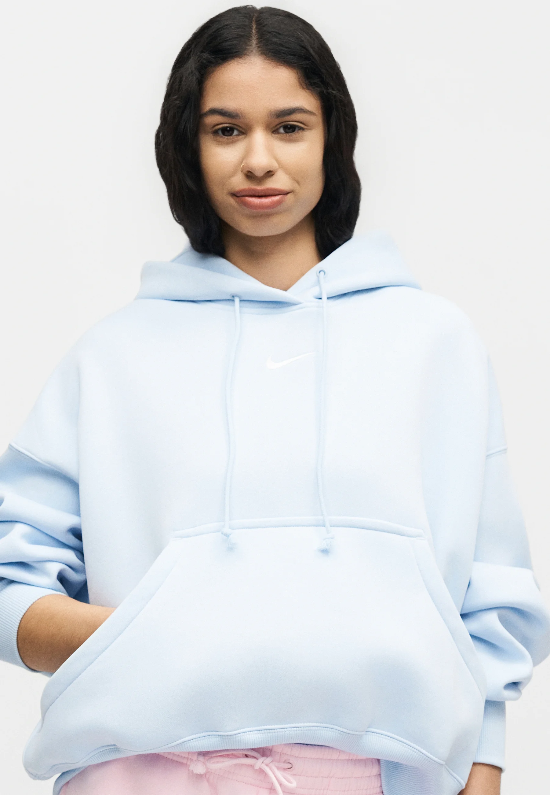 Nike Sportswear HOODIE - Hoodie - hydrogen blue sail — image 5