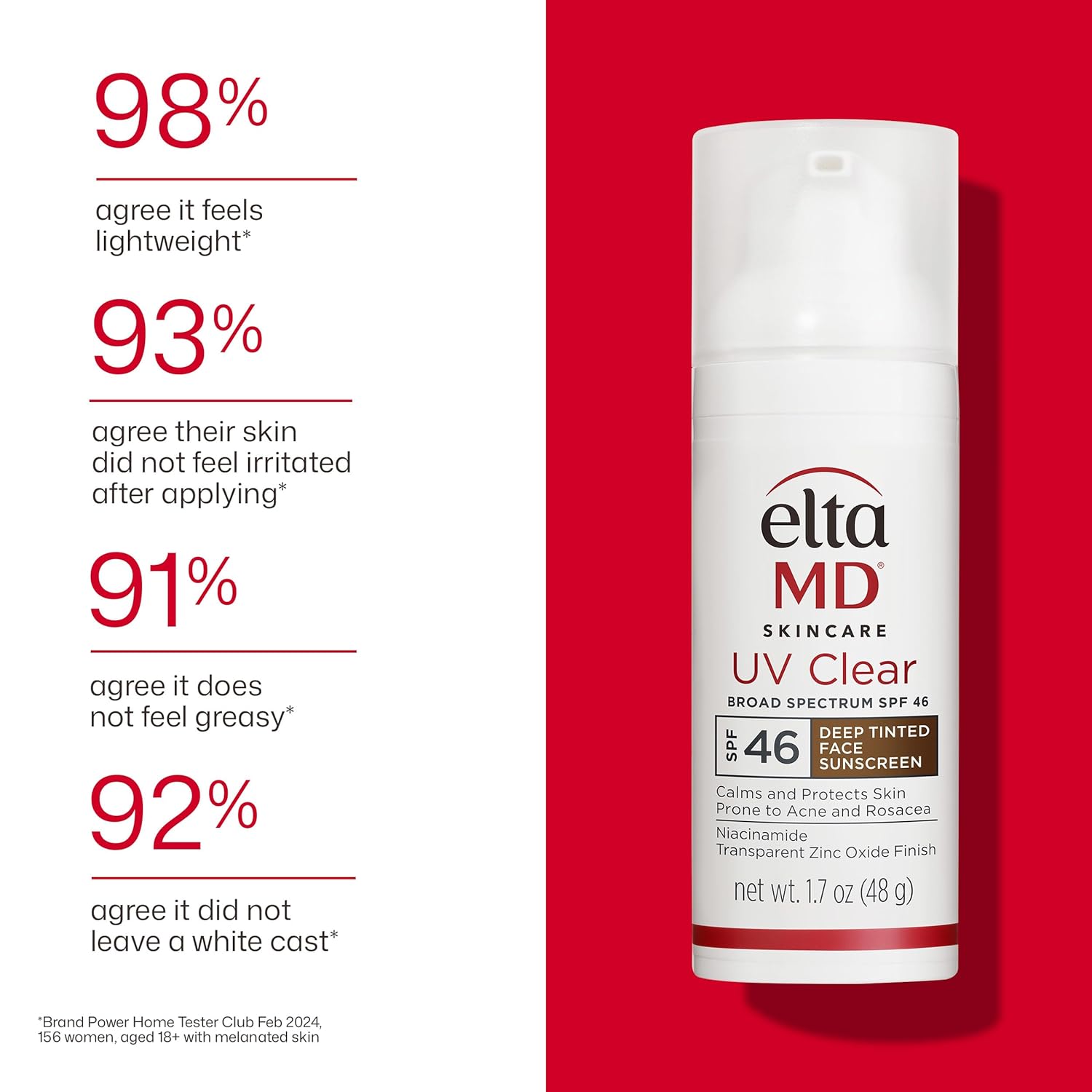EltaMD UV Clear Face Sunscreen, Oil Free Sunscreen for Sensitive Skin with Zinc Oxide, Dermatologist Recommended — image 4