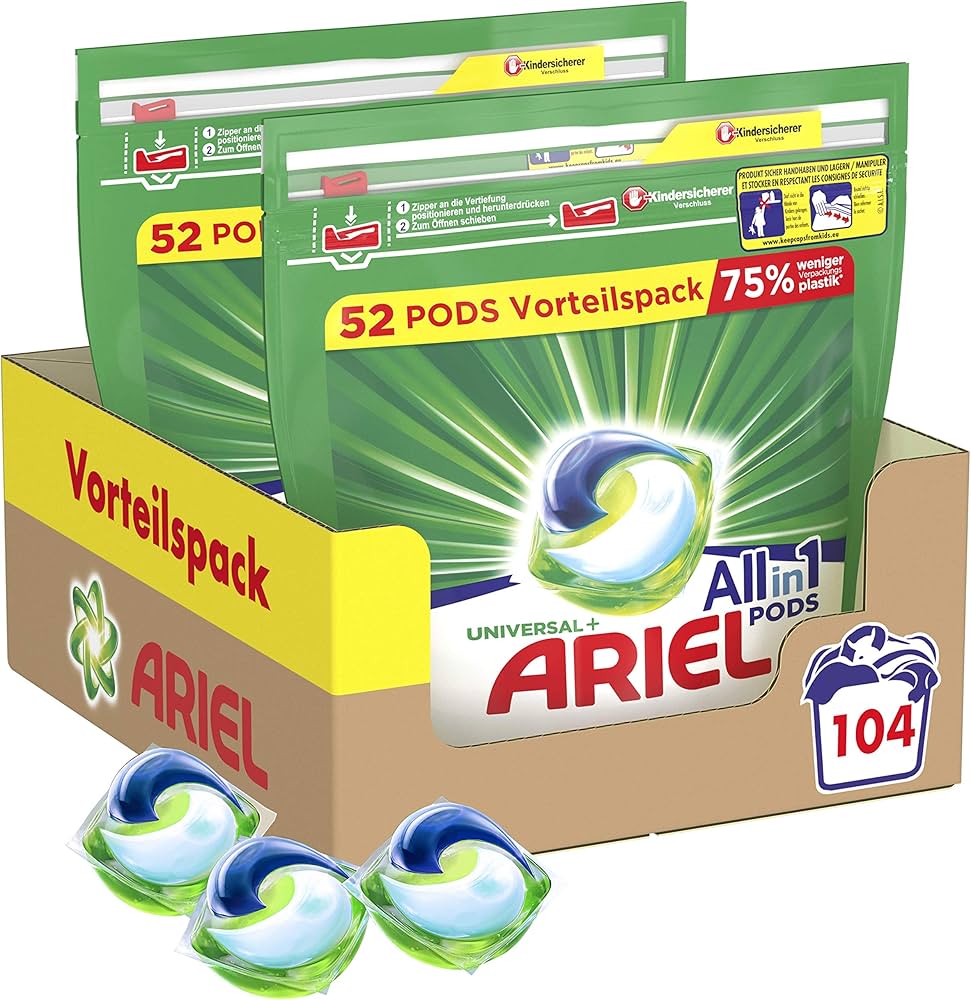 Ariel 3 in 1 Pods Regular Detergent / Powerful Ariel Pod Laundry Capsule