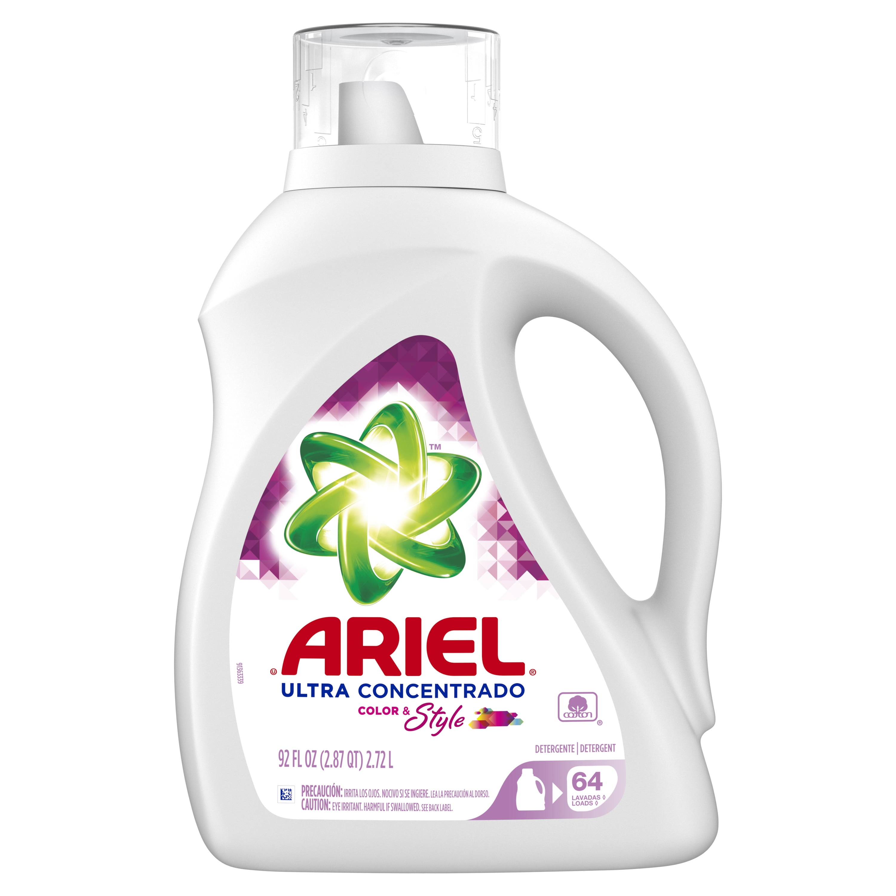 Antibacterial Disposable Eco-Friendly Lavender Jasmine Lemon Scent Natural Liquid Laundry Detergent-46 Oz Portable — image 4