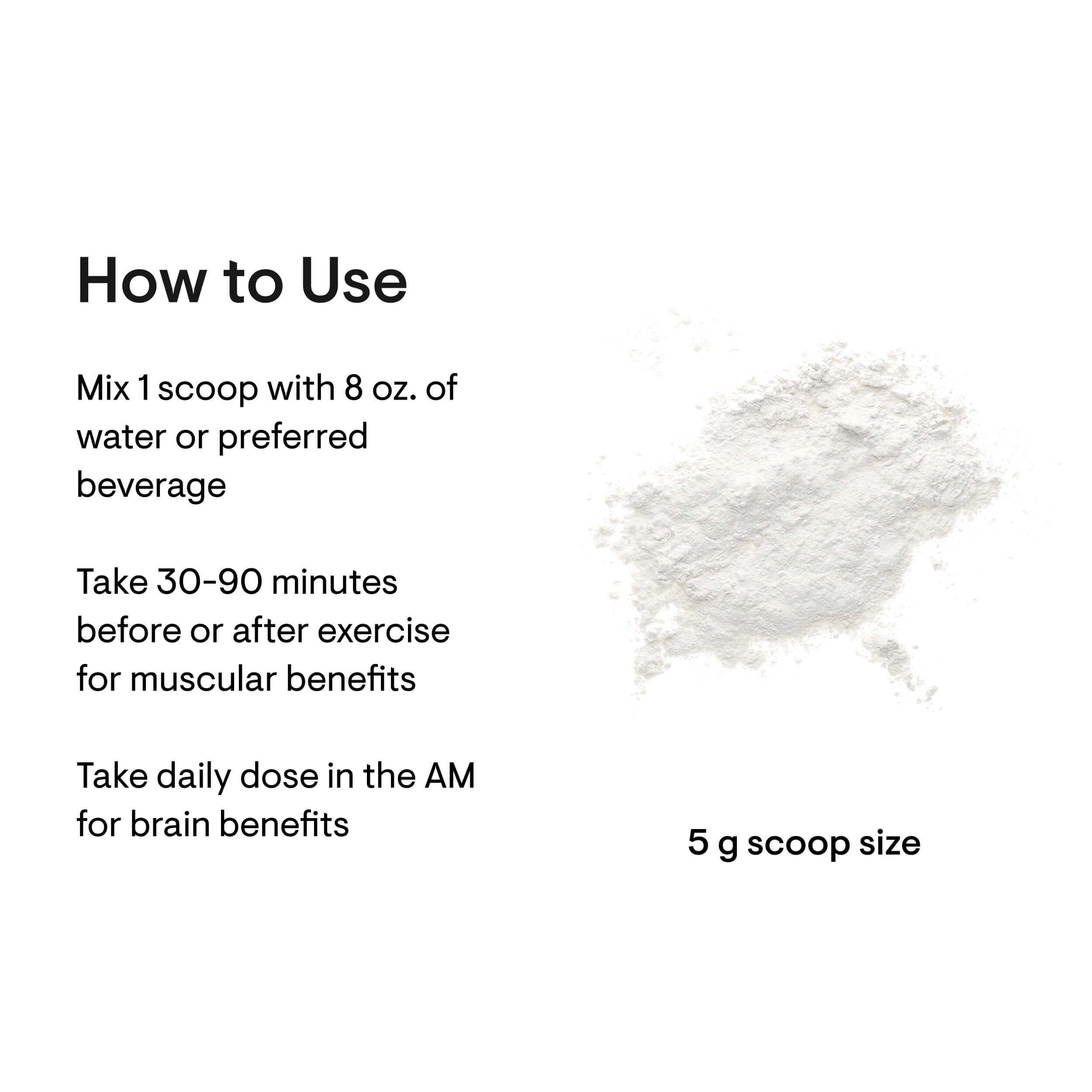 Creatine - 90 Servings High-quality creatine for lean muscle mass, endurance, cellular energy, and brain function Thumbnail 6