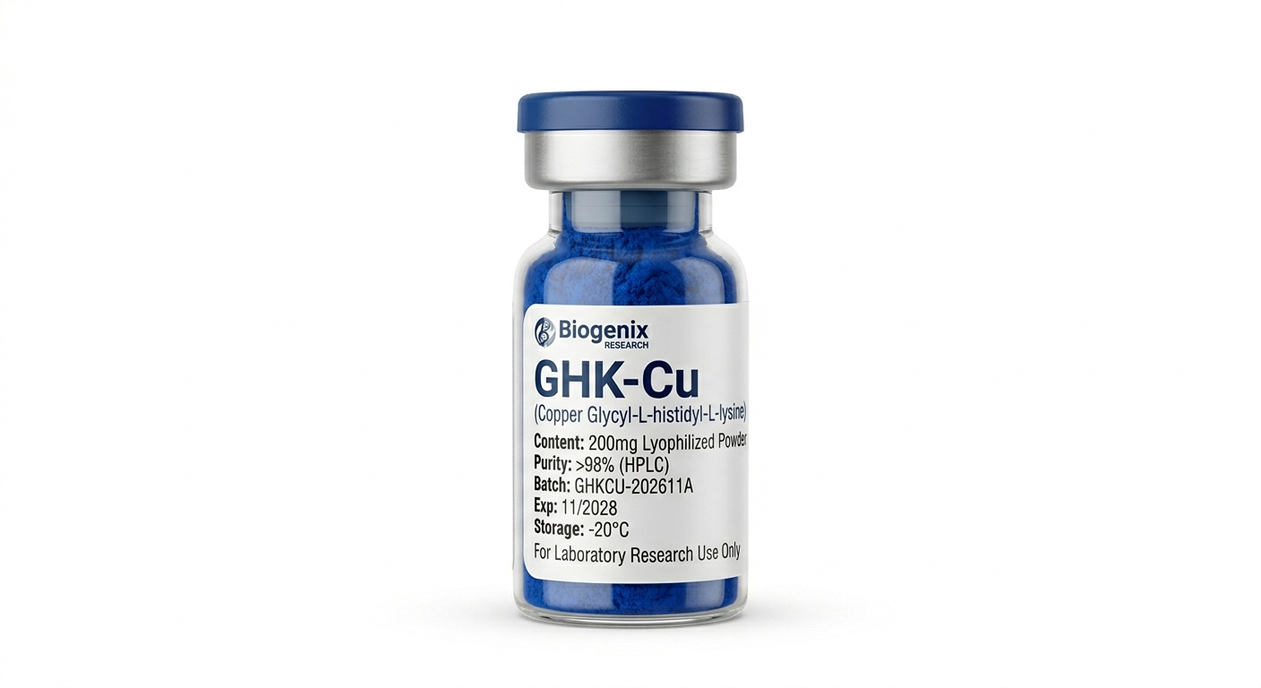 GHK~Cu (Glycyl-L-histidyl-L-lysine copper)